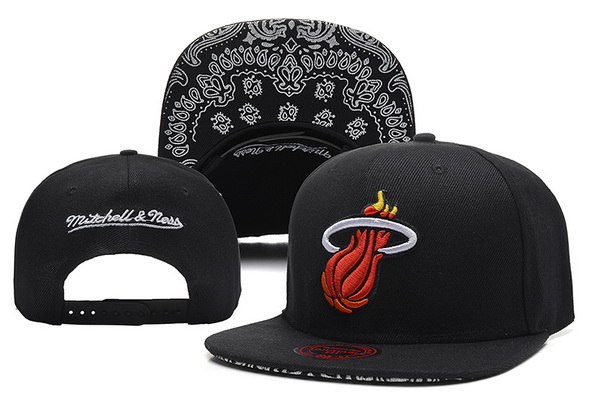 NBA Miami Heat MN Snapback Hat #131